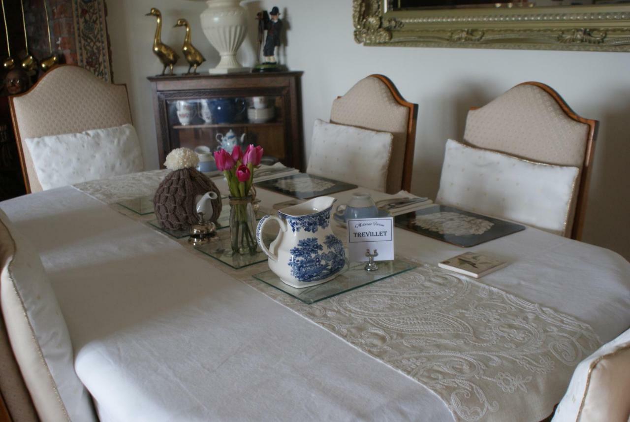 Bed and Breakfast Melorne Farm Camelford Exteriér fotografie